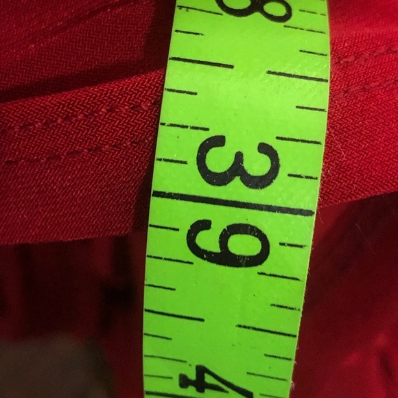 Womens Red Dress with Roses. Cleo. Size 10. - Picture 5 of 10